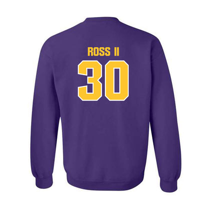 LSU - NCAA Football : Charles Ross II - Sports Shersey Crewneck Sweatshirt-1