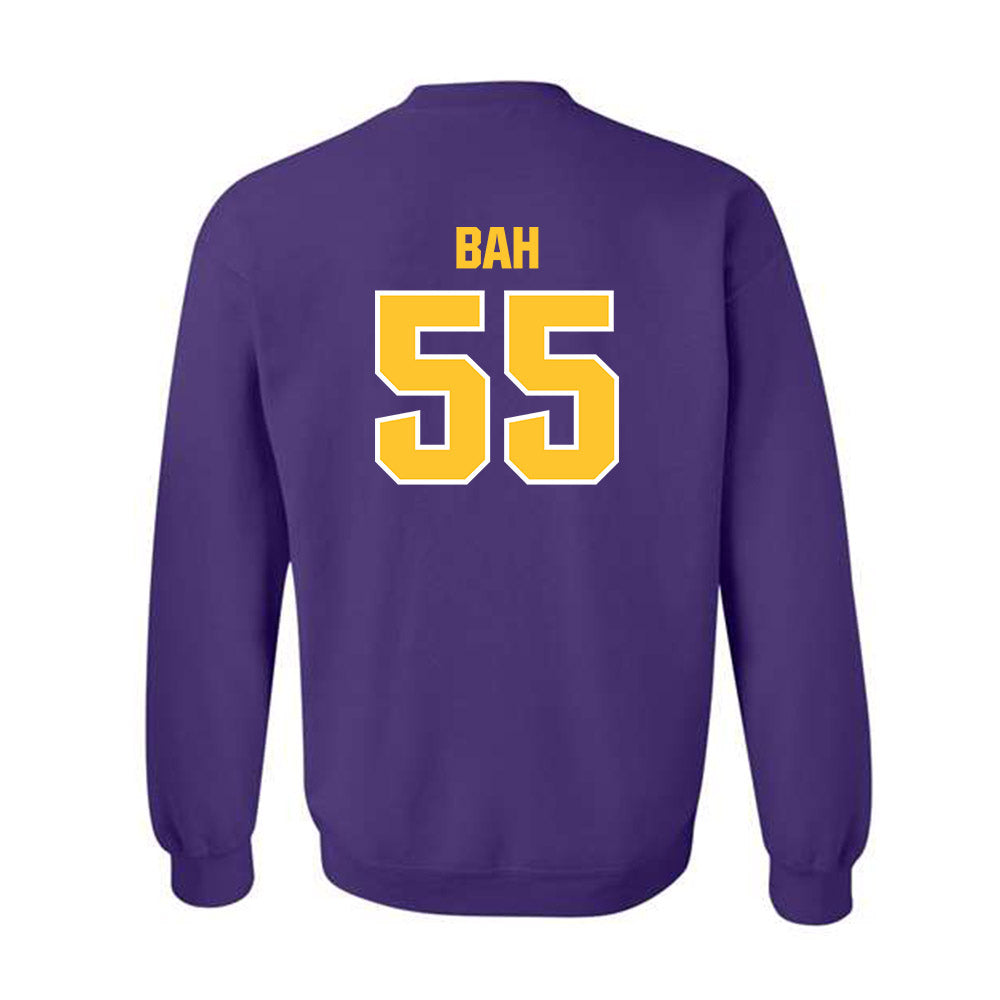 LSU - NCAA Football : Aliou Bah - Sports Shersey Crewneck Sweatshirt-1