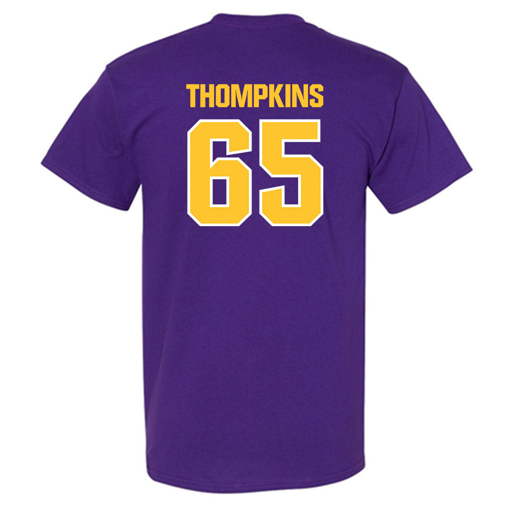 LSU - NCAA Football : Sean Thompkins - Sports Shersey T-Shirt-1