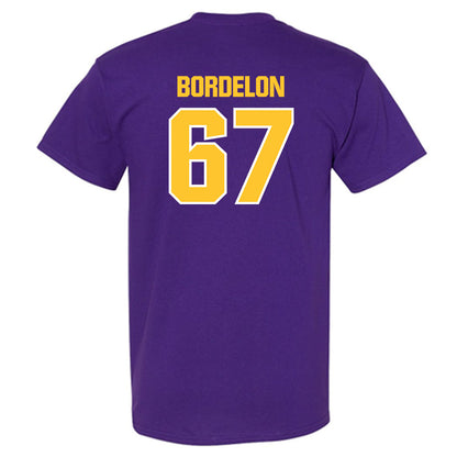 LSU - NCAA Football : Bo Bordelon - Sports Shersey T-Shirt-1