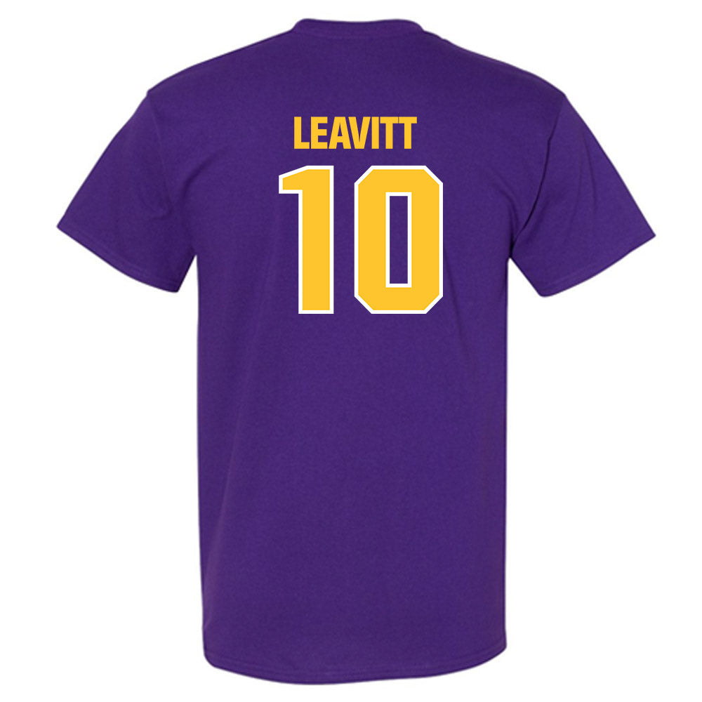LSU - NCAA Football : Sam Leavitt - Sports Shersey T-Shirt-1