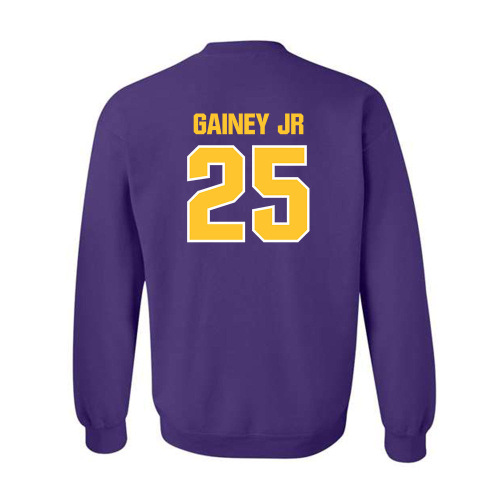 LSU - NCAA Football : Rod Gainey jr - Sports Shersey Crewneck Sweatshirt-1