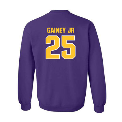 LSU - NCAA Football : Rod Gainey jr - Sports Shersey Crewneck Sweatshirt-1