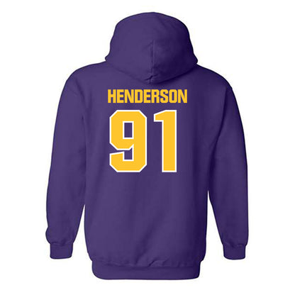 LSU - NCAA Football : Trenton Henderson - Sports Shersey Hooded Sweatshirt-1