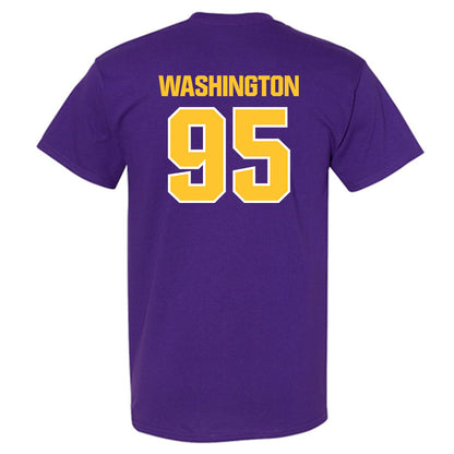 LSU - NCAA Football : Shone Washington - Sports Shersey T-Shirt-1
