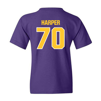 LSU - NCAA Football : Devin Harper - Sports Shersey Youth T-Shirt-1