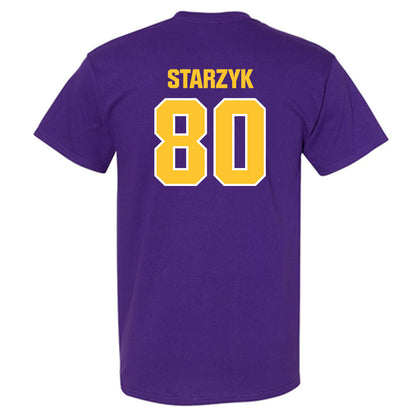 LSU - NCAA Football : Scott Starzyk - Sports Shersey T-Shirt-1