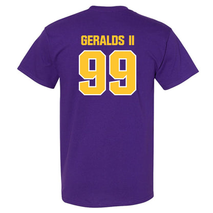 LSU - NCAA Football : Daverin Geralds II - Sports Shersey T-Shirt-1