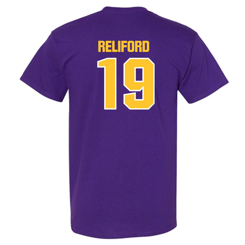 LSU - NCAA Football : Gabriel Reliford - Sports Shersey T-Shirt-1