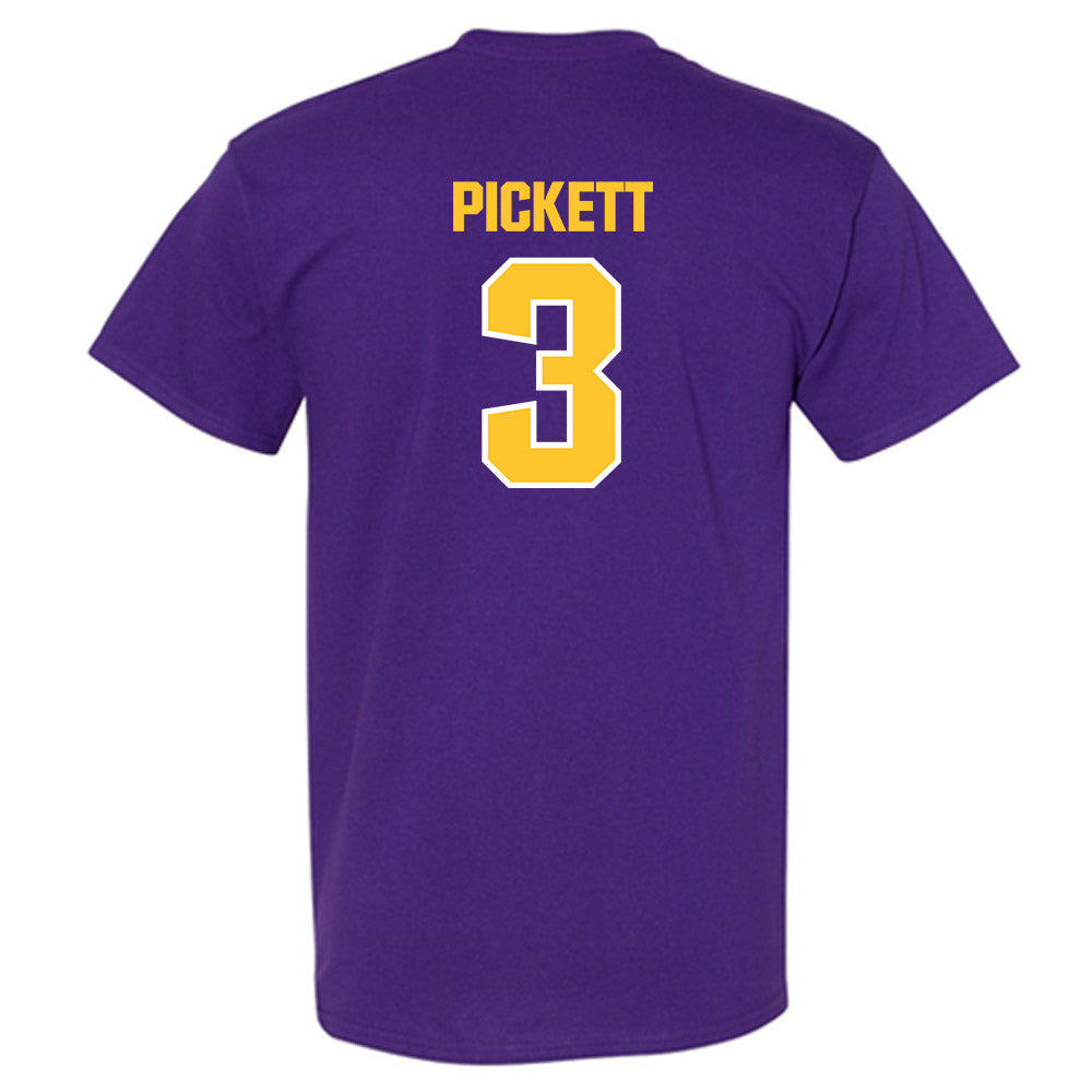 LSU - NCAA Football : DJ Pickett - Sports Shersey T-Shirt-1