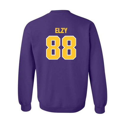 LSU - NCAA Football : Malik Elzy - Sports Shersey Crewneck Sweatshirt-1