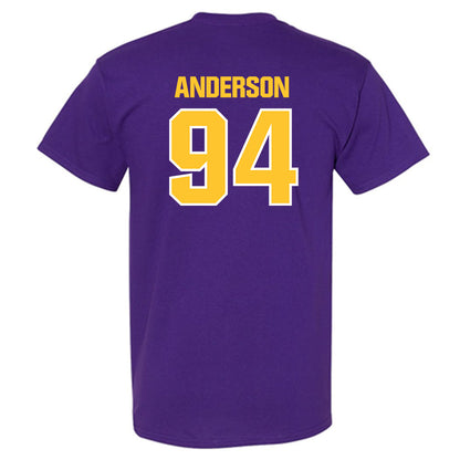 LSU - NCAA Football : Richard Anderson - Sports Shersey T-Shirt-1