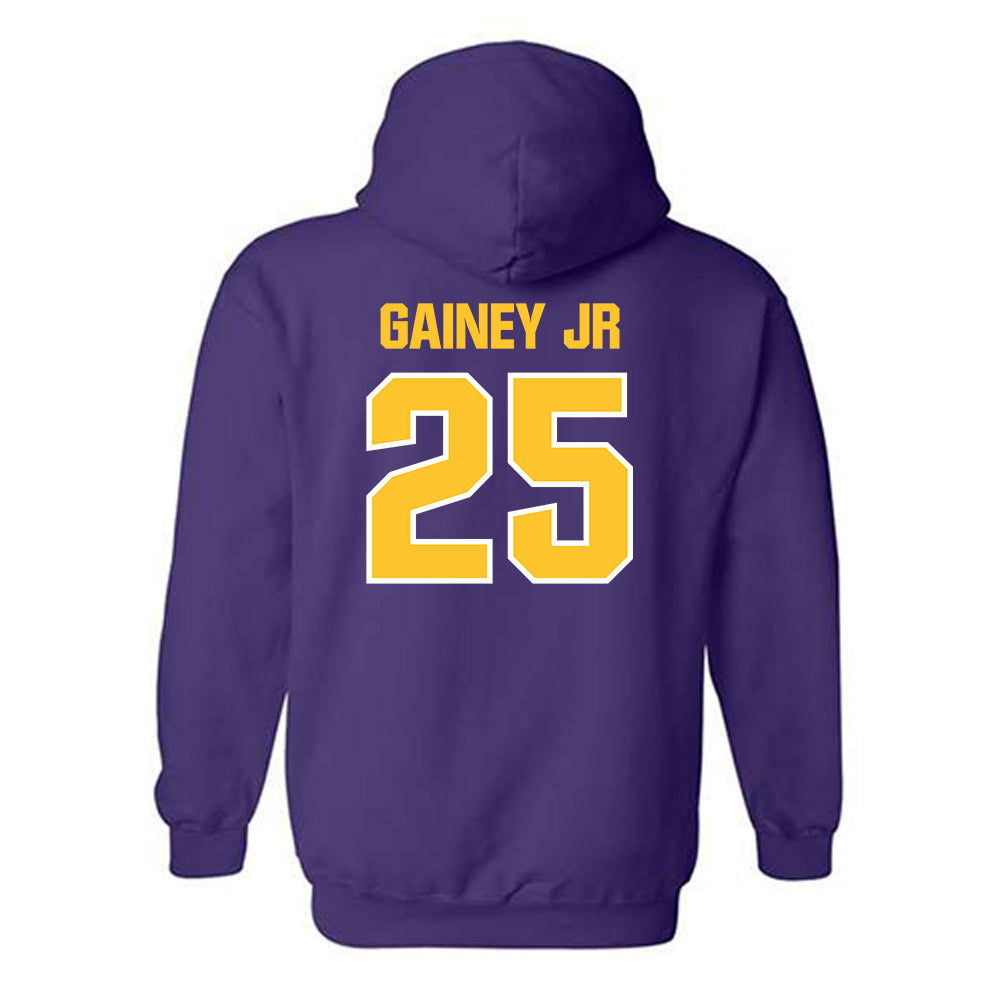 LSU - NCAA Football : Rod Gainey jr - Sports Shersey Hooded Sweatshirt-1