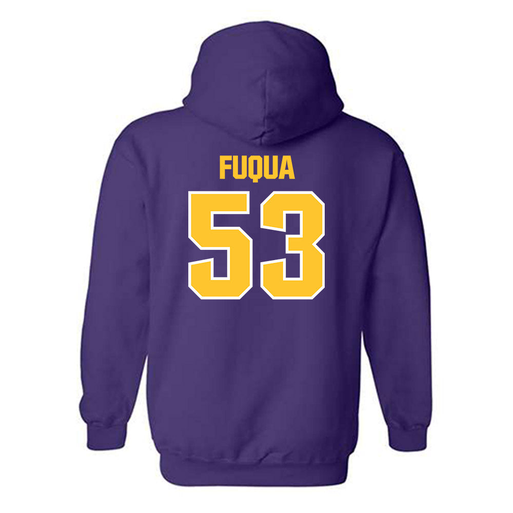 LSU - NCAA Football : Hayes Fuqua - Sports Shersey Hooded Sweatshirt-1