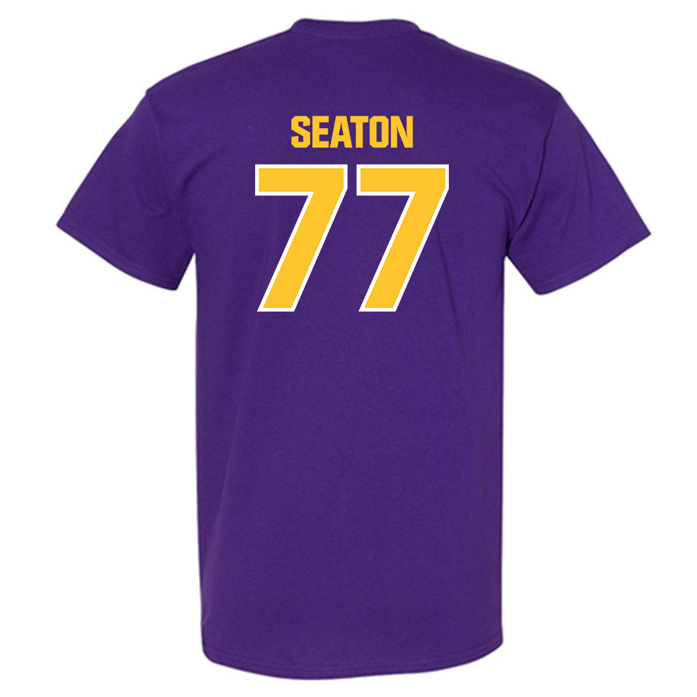 LSU - NCAA Football : Jordan Seaton - Sports Shersey T-Shirt-1