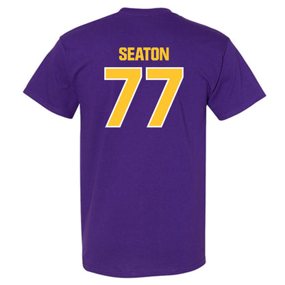 LSU - NCAA Football : Jordan Seaton - Sports Shersey T-Shirt-1