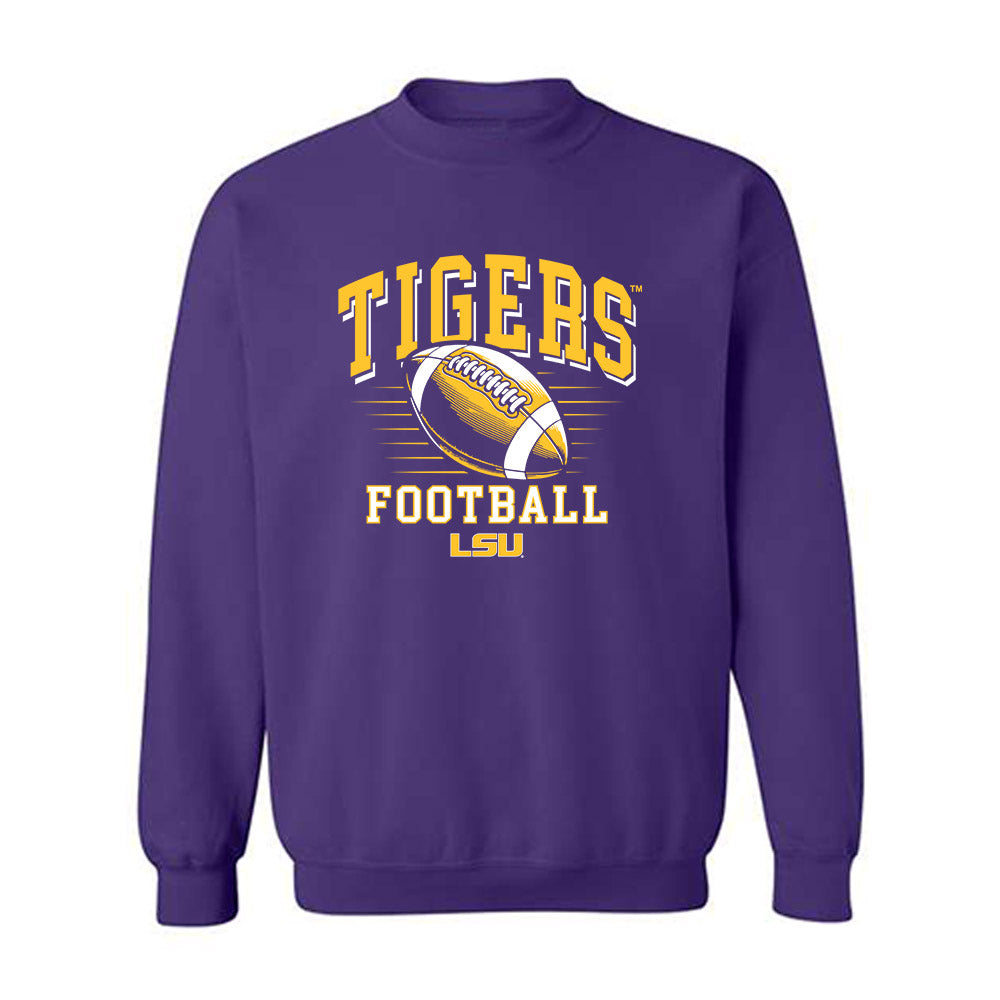 LSU - NCAA Football : Malik Elzy - Sports Shersey Crewneck Sweatshirt-0