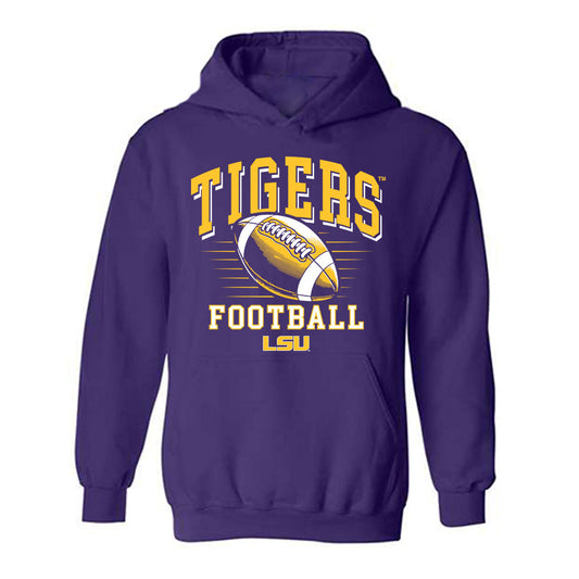 LSU - NCAA Football : Cayden Jones - Sports Shersey Hooded Sweatshirt-0