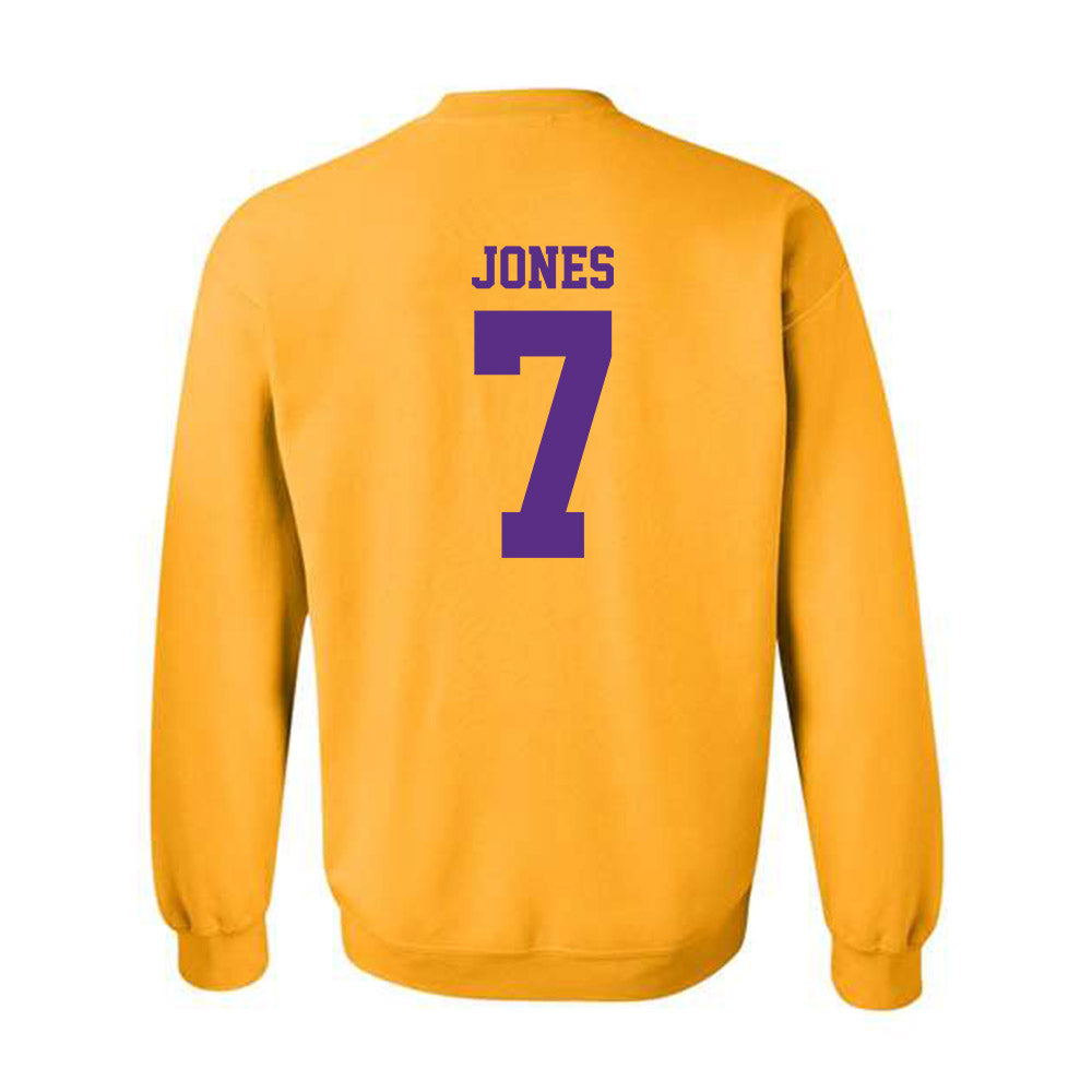 LSU - NCAA Women's Volleyball : Jessica Jones - Sports Shersey Crewneck Sweatshirt-1