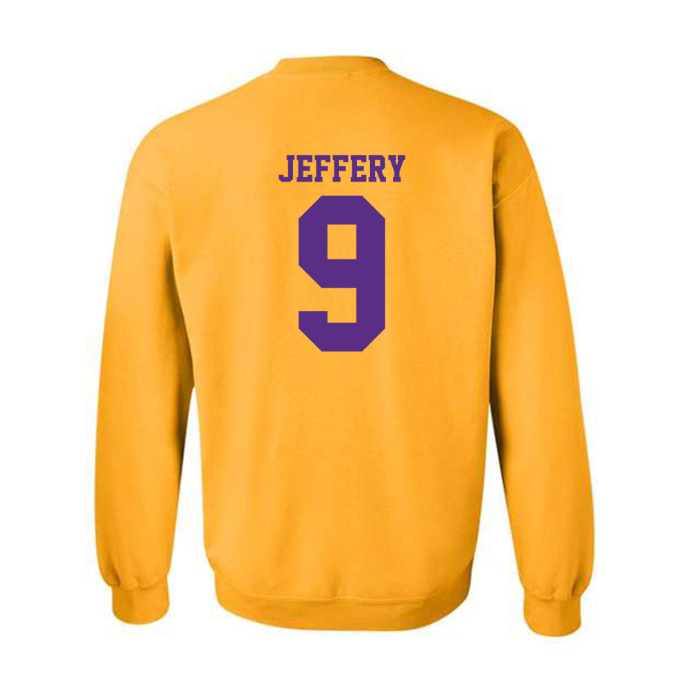 LSU - NCAA Women's Volleyball : Camryn Jeffery - Sports Shersey Crewneck Sweatshirt-1