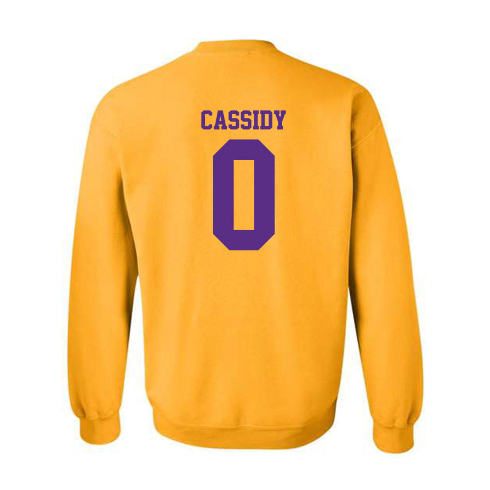 LSU - NCAA Women's Volleyball : Laurel Cassidy - Sports Shersey Crewneck Sweatshirt-1