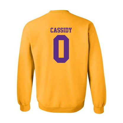 LSU - NCAA Women's Volleyball : Laurel Cassidy - Sports Shersey Crewneck Sweatshirt-1