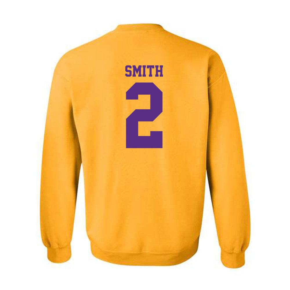 LSU - NCAA Women's Volleyball : Tireh Smith - Sports Shersey Crewneck Sweatshirt-1