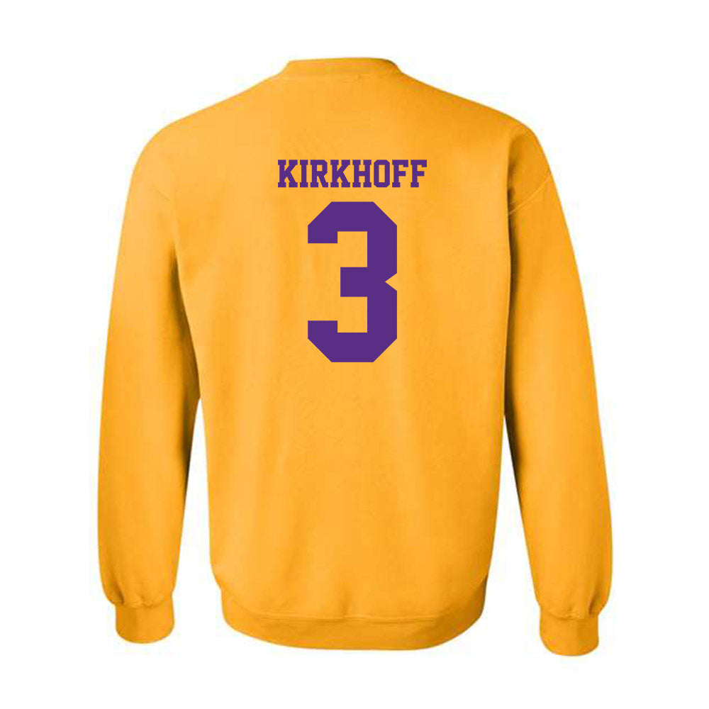 LSU - NCAA Women's Volleyball : Aly Kirkhoff - Sports Shersey Crewneck Sweatshirt-1