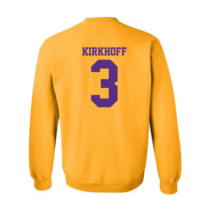 LSU - NCAA Women's Volleyball : Aly Kirkhoff - Sports Shersey Crewneck Sweatshirt-1
