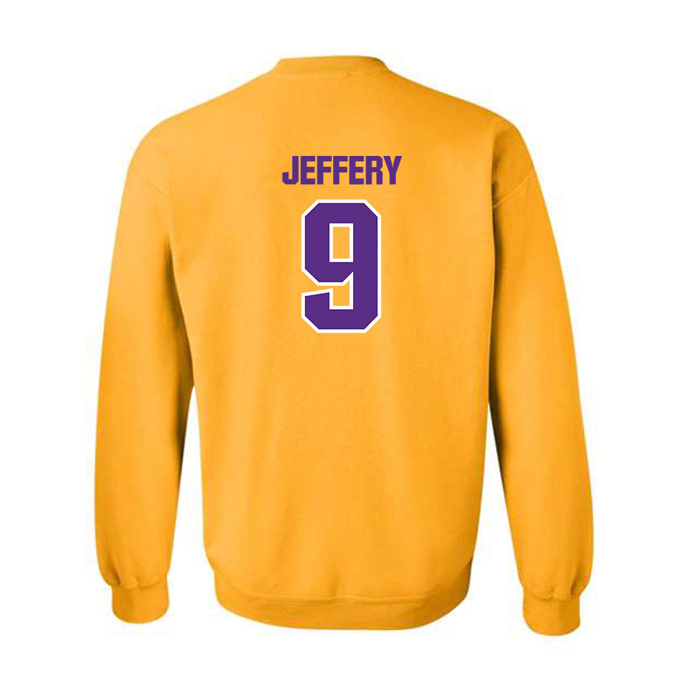 LSU - NCAA Women's Volleyball : Camryn Jeffery - Sports Shersey Crewneck Sweatshirt-1