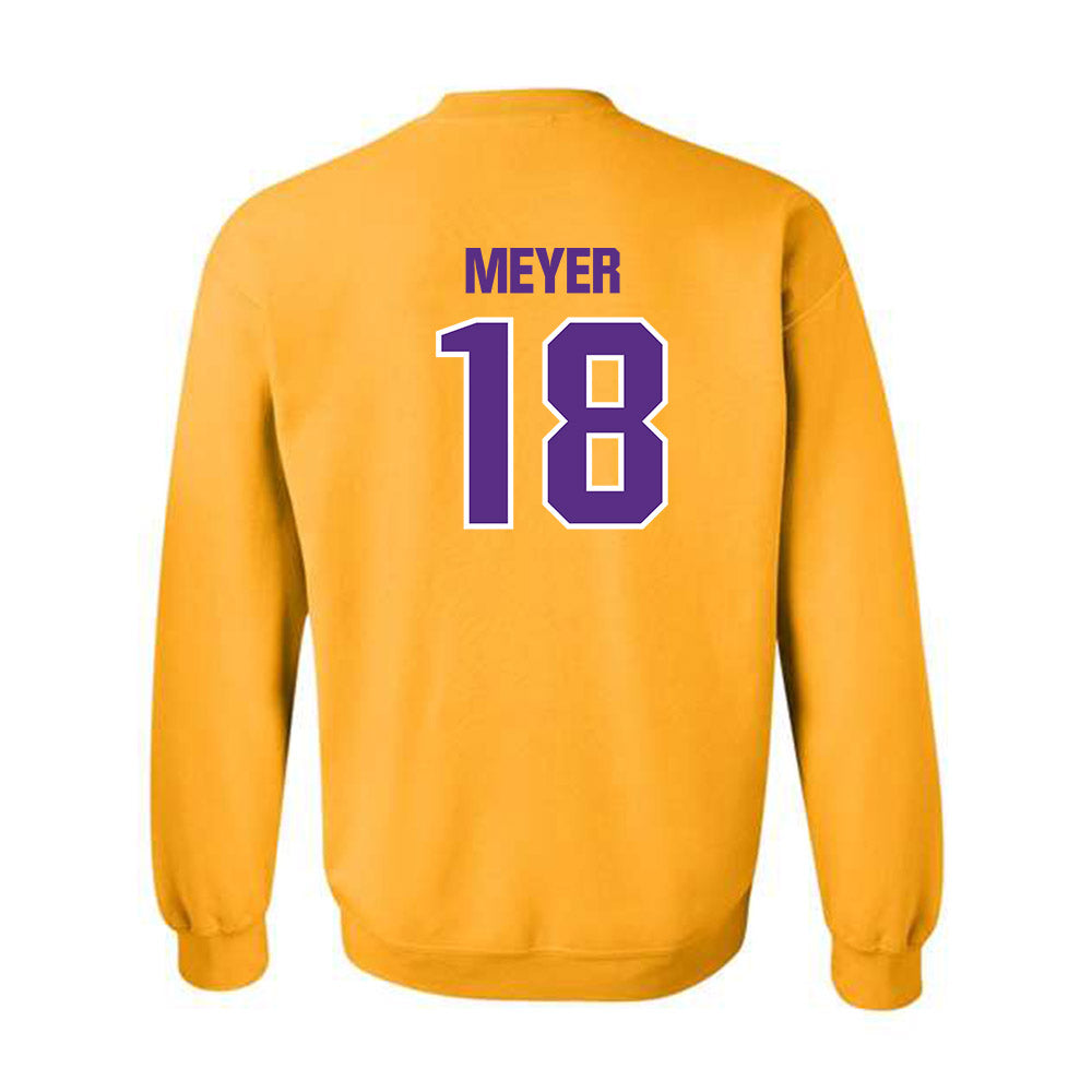 LSU - NCAA Women's Volleyball : Zayna Meyer - Sports Shersey Crewneck Sweatshirt-1
