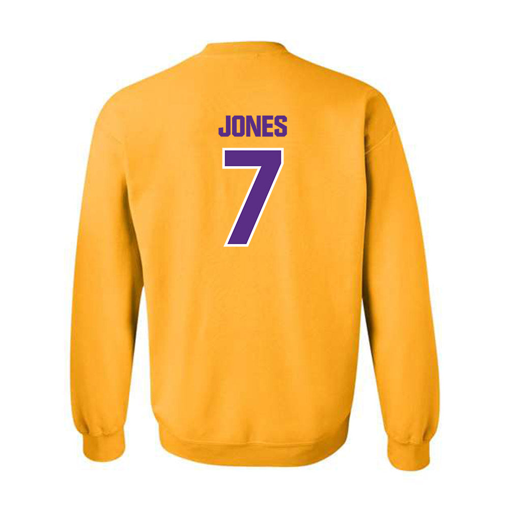 LSU - NCAA Women's Volleyball : Jessica Jones - Sports Shersey Crewneck Sweatshirt-1