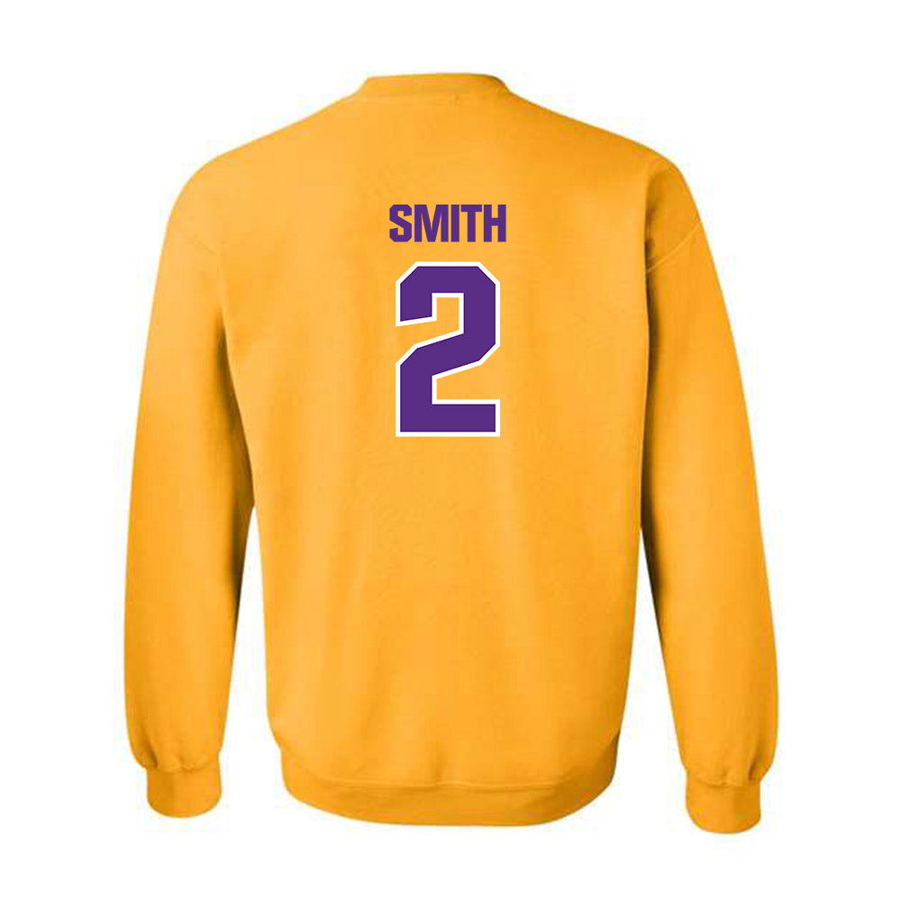 LSU - NCAA Women's Volleyball : Tireh Smith - Sports Shersey Crewneck Sweatshirt-1