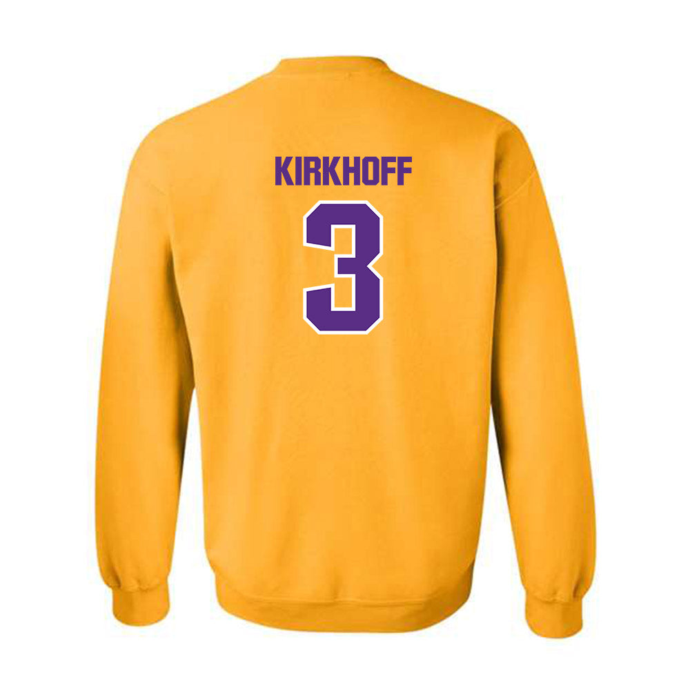 LSU - NCAA Women's Volleyball : Aly Kirkhoff - Sports Shersey Crewneck Sweatshirt-1
