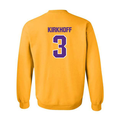 LSU - NCAA Women's Volleyball : Aly Kirkhoff - Sports Shersey Crewneck Sweatshirt-1