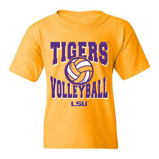 LSU - NCAA Women's Volleyball : Takyla Brown - Sports Shersey Youth T-Shirt-0