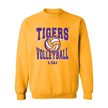 LSU - NCAA Women's Volleyball : Martina Villani - Sports Shersey Crewneck Sweatshirt-0