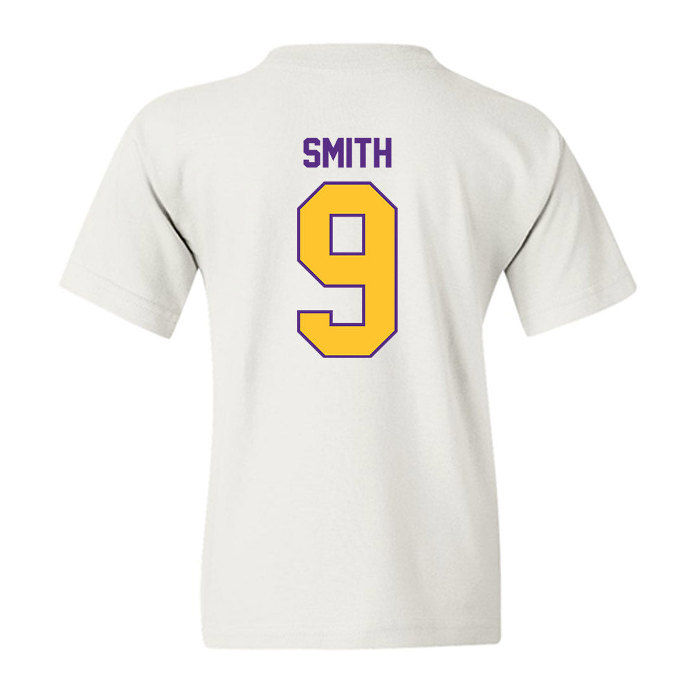 LSU - NCAA Women's Soccer : Amy Smith - Sports Shersey Youth T-Shirt-1