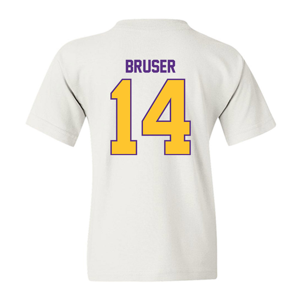 LSU - NCAA Women's Soccer : Annaleigh Bruser - Sports Shersey Youth T-Shirt-1