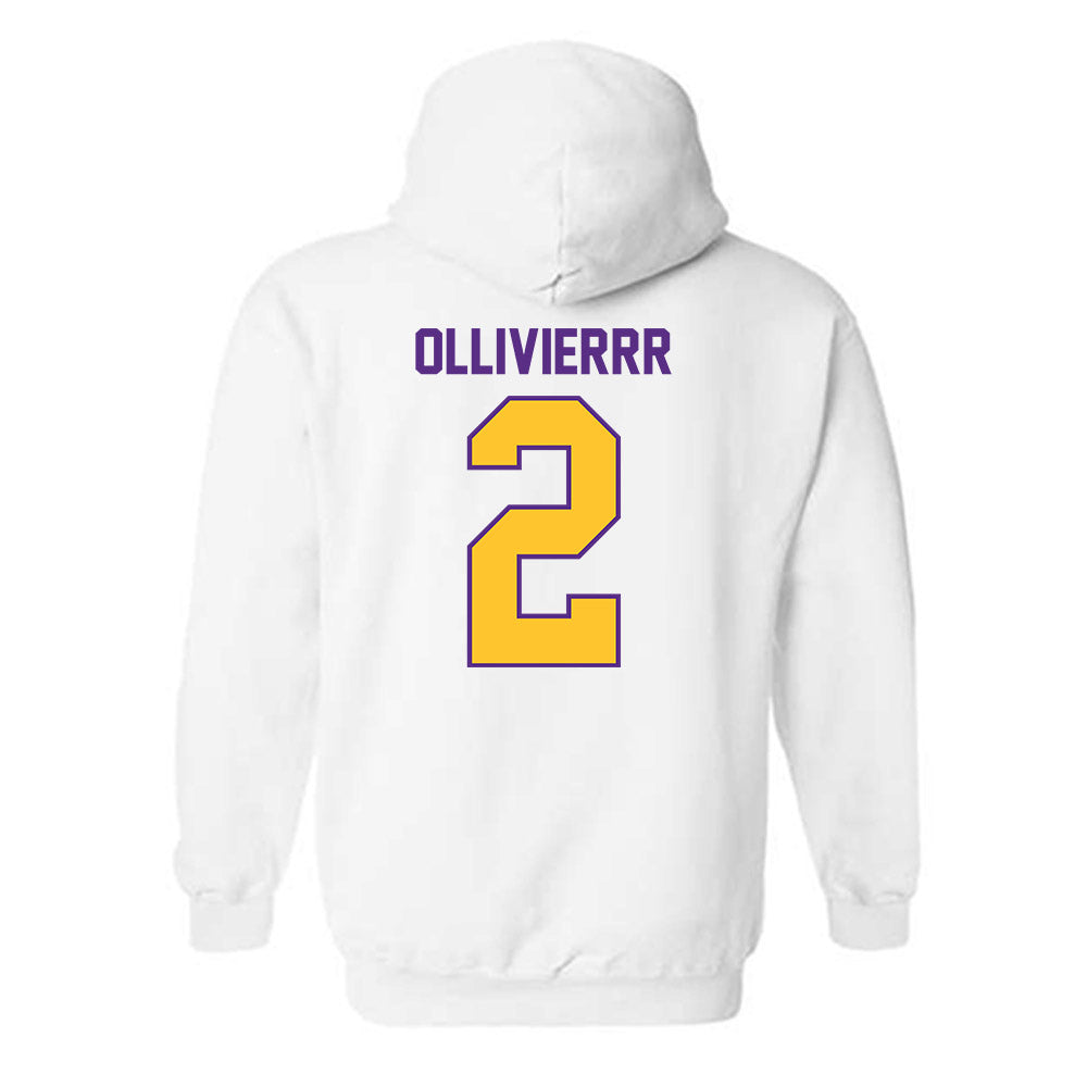 LSU - NCAA Women's Soccer : Jocelyn Ollivierrr - Sports Shersey Hooded Sweatshirt-1