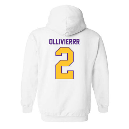 LSU - NCAA Women's Soccer : Jocelyn Ollivierrr - Sports Shersey Hooded Sweatshirt-1