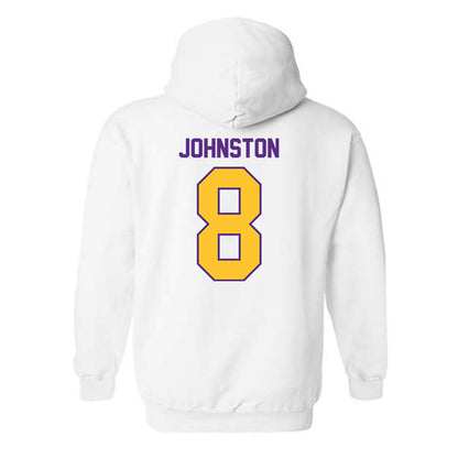 LSU - NCAA Women's Soccer : Ella Kate Johnston - Sports Shersey Hooded Sweatshirt-1
