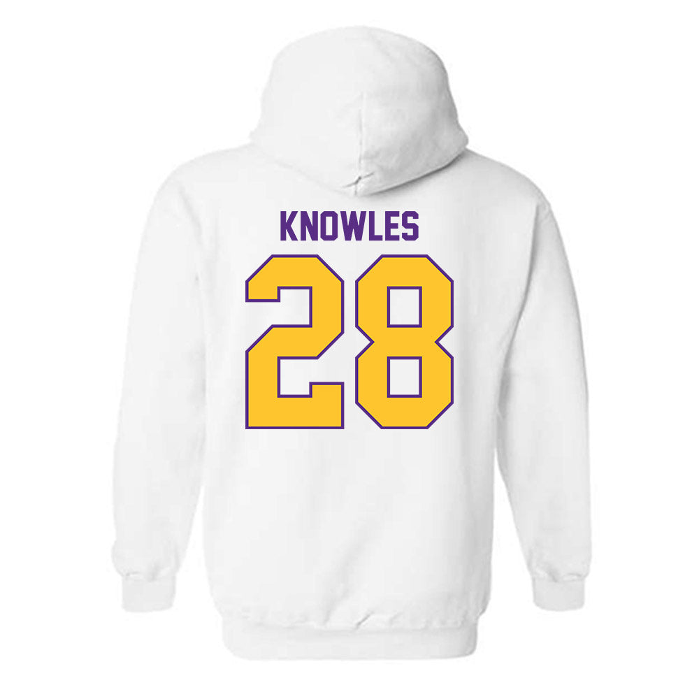 LSU - NCAA Women's Soccer : Brielyn Knowles - Sports Shersey Hooded Sweatshirt-1