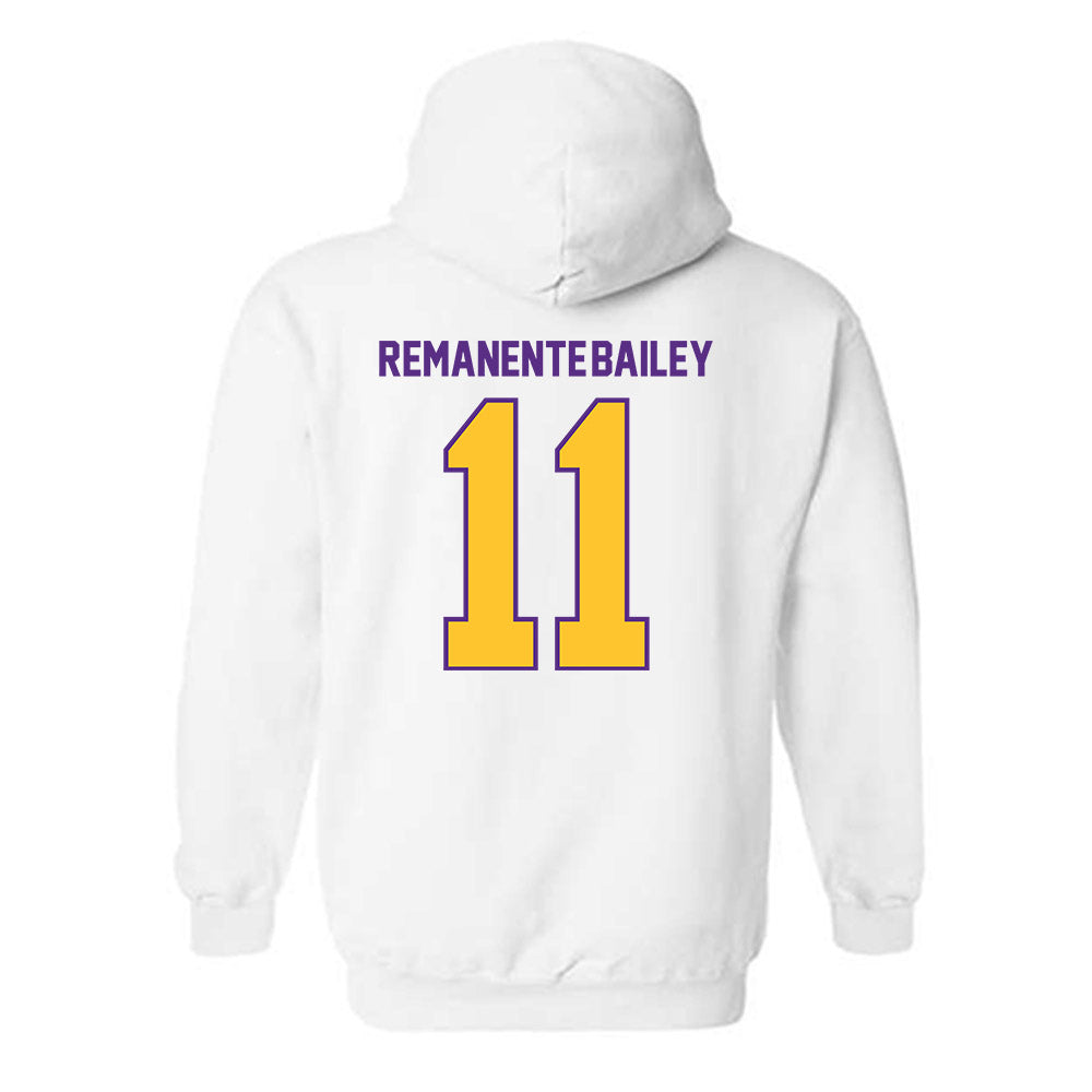 LSU - NCAA Women's Soccer : Sariyah Remanente-Bailey - Sports Shersey Hooded Sweatshirt-1