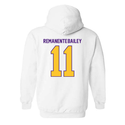 LSU - NCAA Women's Soccer : Sariyah Remanente-Bailey - Sports Shersey Hooded Sweatshirt-1