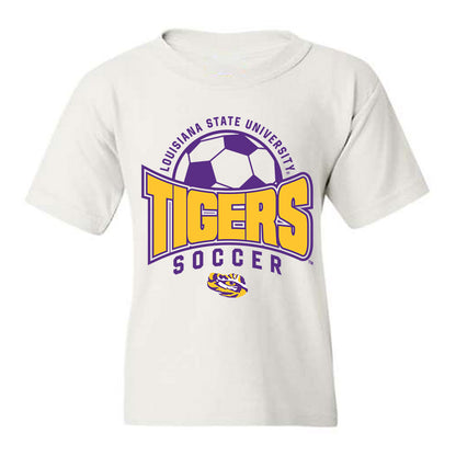 LSU - NCAA Women's Soccer : Annaleigh Bruser - Sports Shersey Youth T-Shirt-0