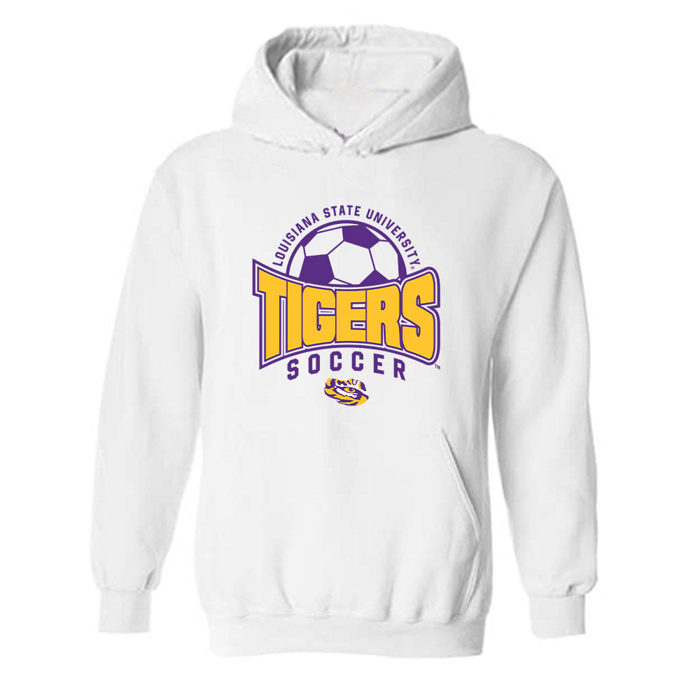 LSU - NCAA Women's Soccer : Sariyah Remanente-Bailey - Sports Shersey Hooded Sweatshirt-0