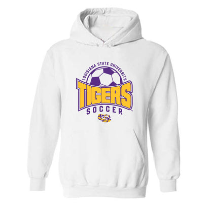 LSU - NCAA Women's Soccer : Sariyah Remanente-Bailey - Sports Shersey Hooded Sweatshirt-0