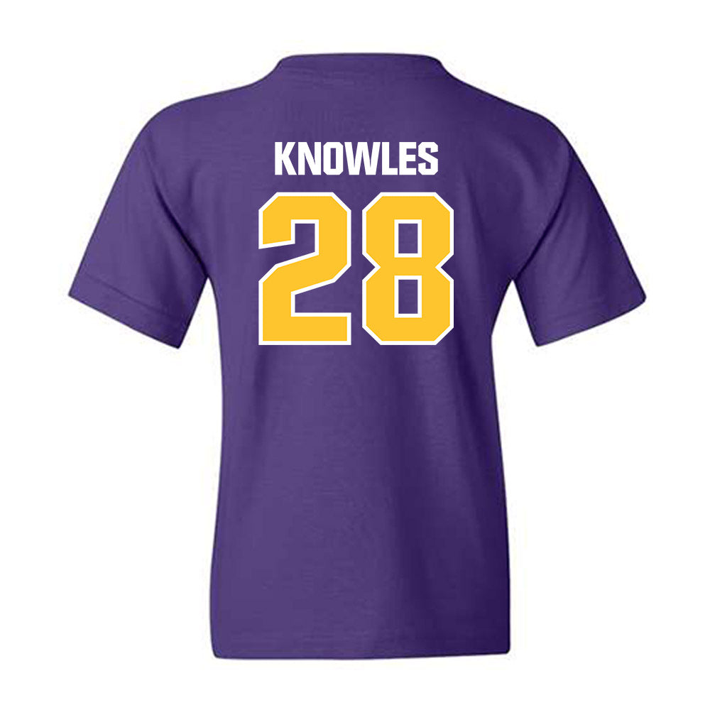 LSU - NCAA Women's Soccer : Brielyn Knowles - Sports Shersey Youth T-Shirt-1
