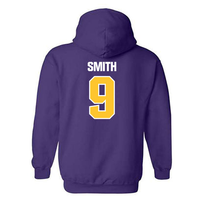 LSU - NCAA Women's Soccer : Amy Smith - Sports Shersey Hooded Sweatshirt-1